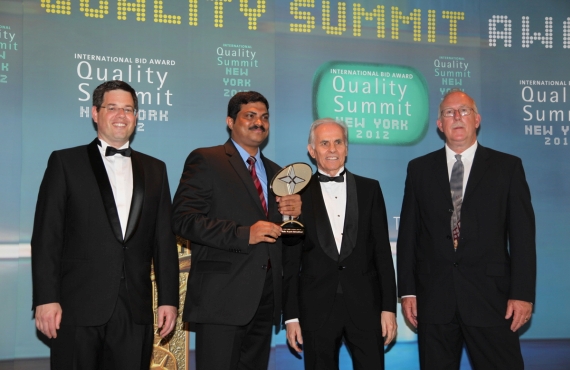 Quality Summit Award - 2012 BID Award Ceremony